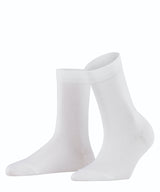 FALKE Cotton Touch Damen Socken Weiß