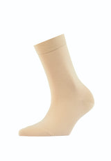 FALKE Cotton Touch Damen Socken Beige