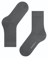 FALKE Cotton Touch Damen Socken Grau