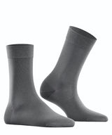 FALKE Cotton Touch Damen Socken Grau