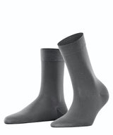 FALKE Cotton Touch Damen Socken Grau