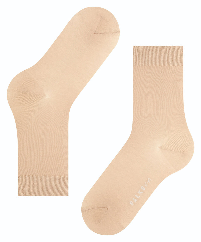 FALKE Cotton Touch Damen Socken Beige