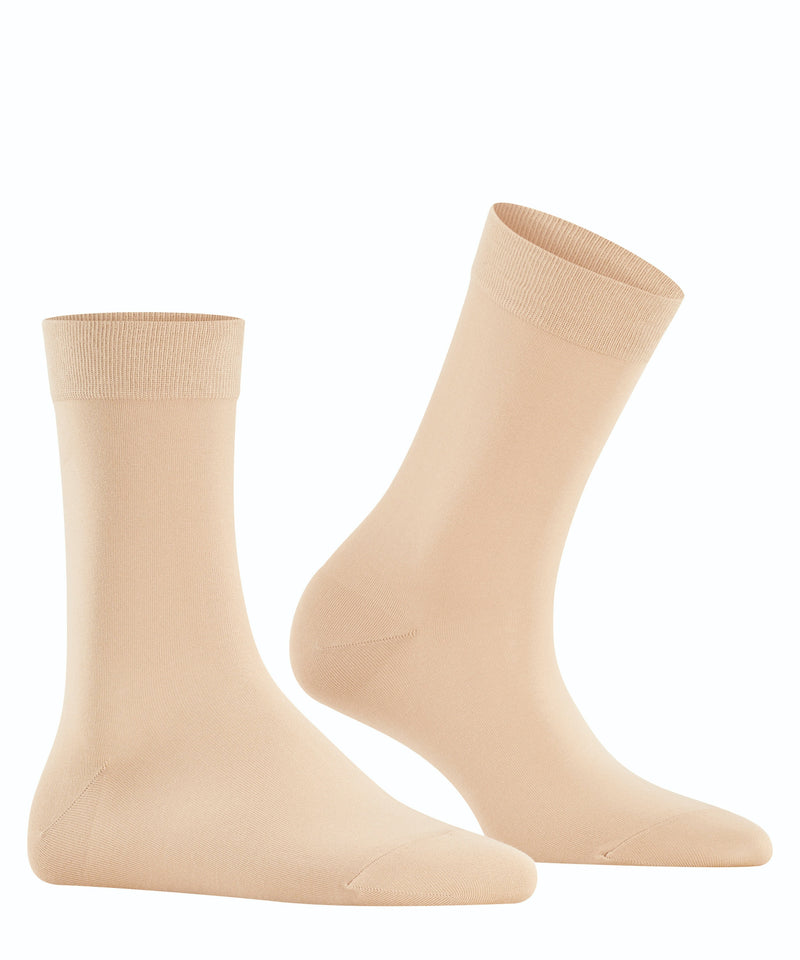 FALKE Cotton Touch Damen Socken Beige