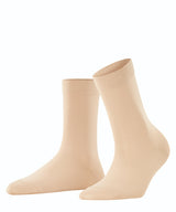 FALKE Cotton Touch Damen Socken Beige