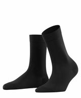 FALKE Cotton Touch Damen Socken Schwarz