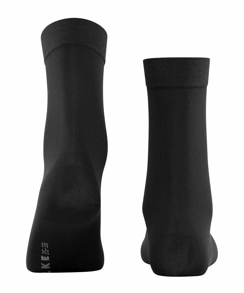 FALKE Cotton Touch Damen Socken Schwarz