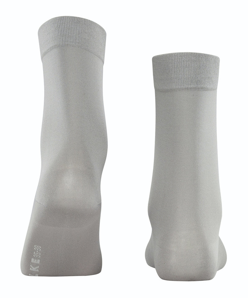 FALKE Cotton Touch Damen Socken Grau