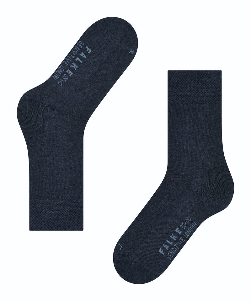 FALKE Sensitive London Damen Socken Blau