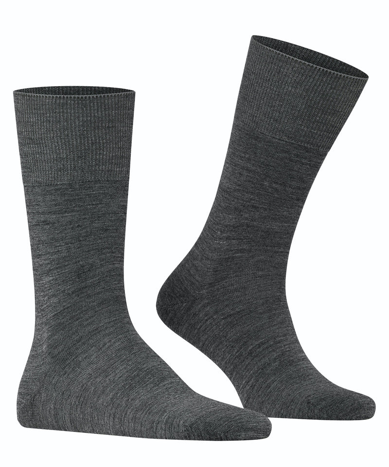 FALKE Airport Herren Socken Grau