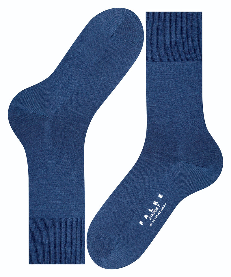 FALKE Airport Herren Socken Blau