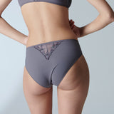 Simone Pérèle Andora Taillenslip Gris Rosé