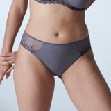 Simone Pérèle Andora Slip Gris Rosé