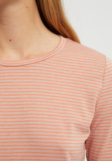 ARMEDANGELS - LARENAA SMALL STRIPES Longsleeve aus TENCEL™ Lyocell Mix