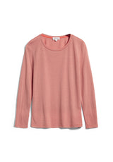 ARMEDANGELS - LARENAA SMALL STRIPES Longsleeve aus TENCEL™ Lyocell Mix