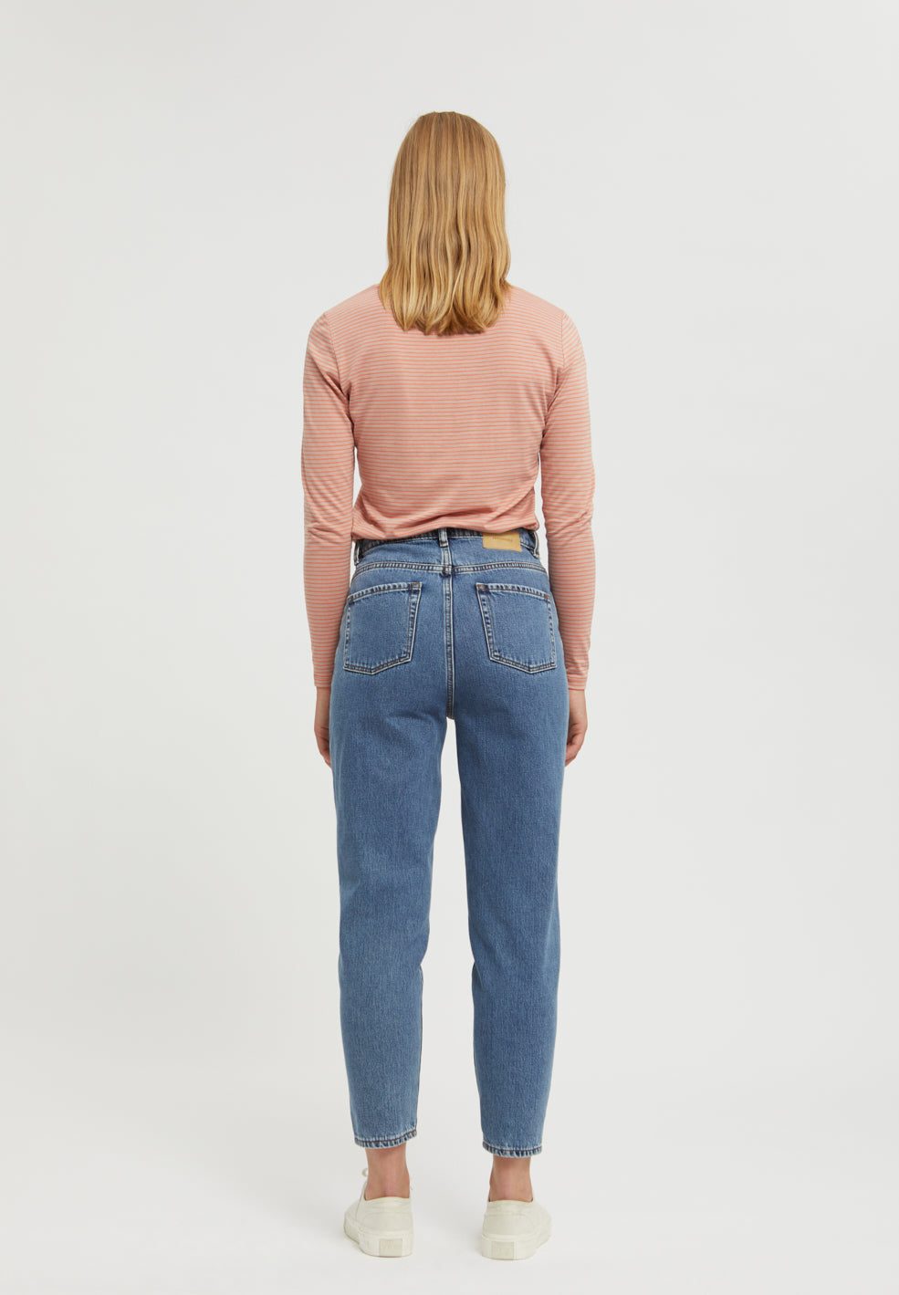 ARMEDANGELS - LARENAA SMALL STRIPES Longsleeve aus TENCEL™ Lyocell Mix