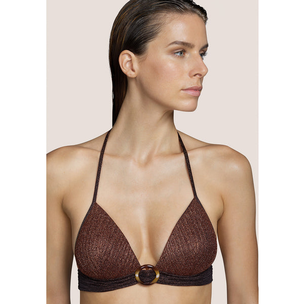 Andres Sarda Swimwear LAMARR Triangel Bikini-Top Copper I 3410422COP