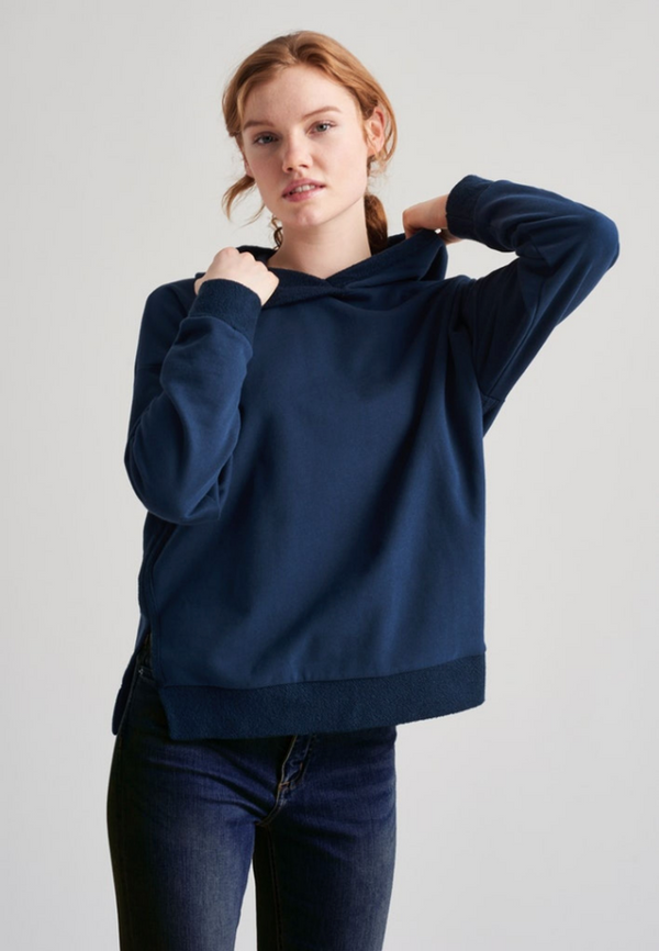 SCHIESSER REVIVAL - Nele Hoody navy