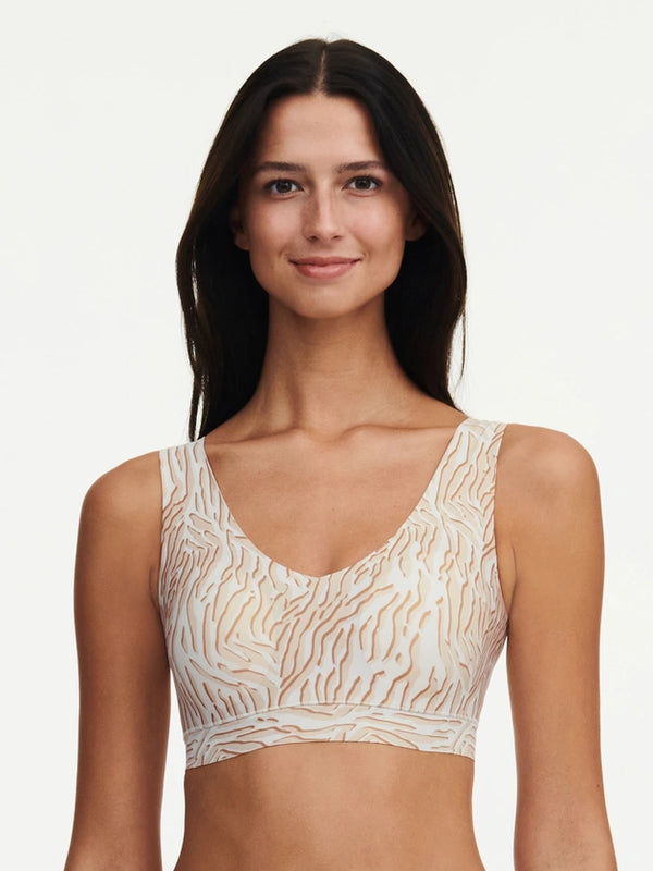 Chantelle SOFTSTRETCH Bustier Desert Sand Print I C11D10-0A3