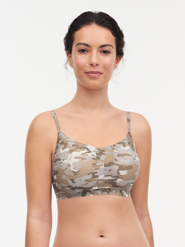 Chantelle SOFTSTRETCH Padded Bralette Camo Print I C11D20-0AC