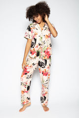 Cyberjammies Natalie Peach Floral Pyjama-Hose