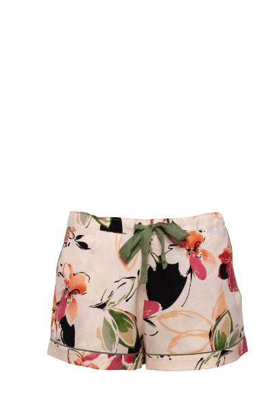 Cyberjammies Natalie Peach Floral Pyjama-Shorts