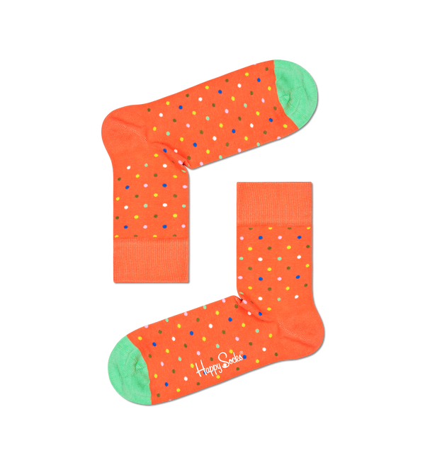 Happy Socks Dot Half Crew Sock