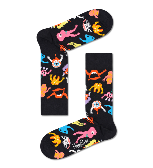Happy Socks Halloween Monsters Sock I HAL01-9350