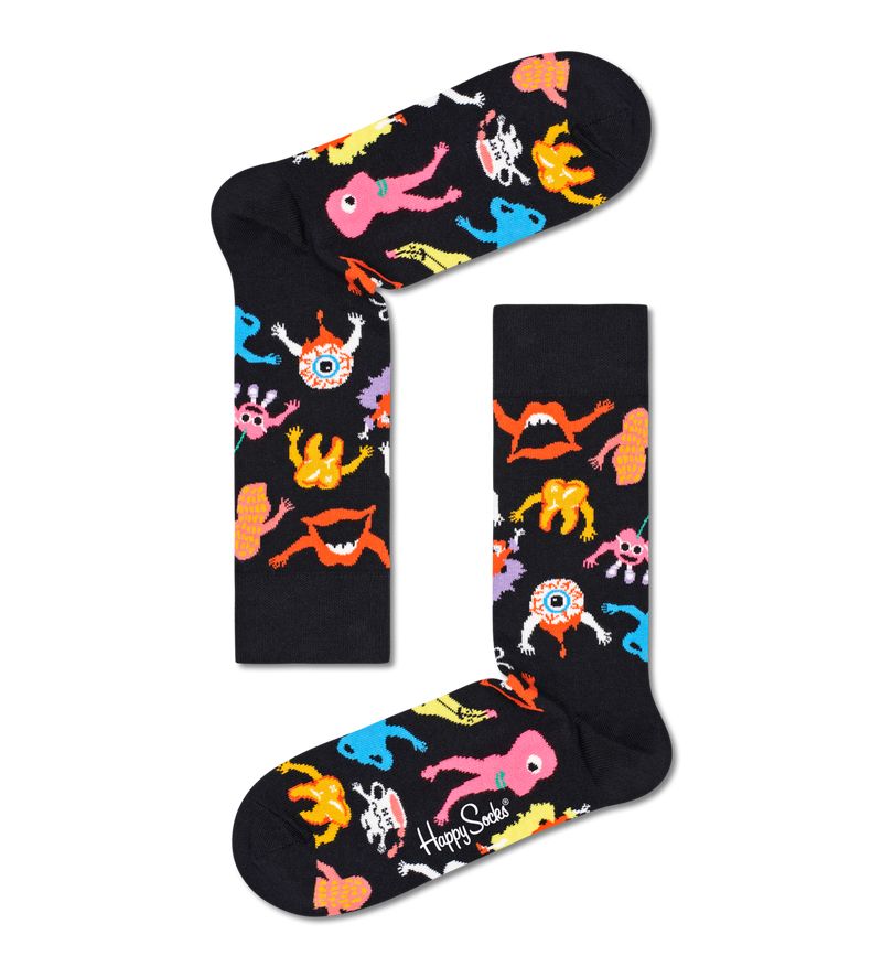 Happy Socks Halloween Monsters Sock I HAL01-9350