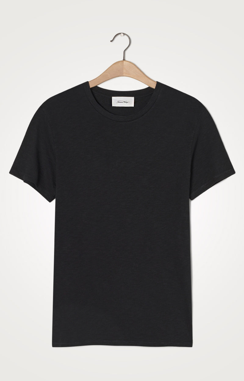 American Vintage Men-T-Shirt BYSAPICK Rundhals-Ausschnitt