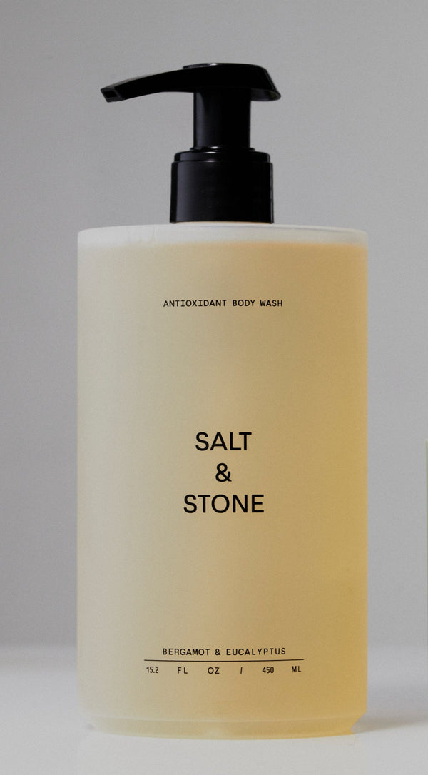 SALT & STONE BODY WASH – Bergamot & Eucalyptus