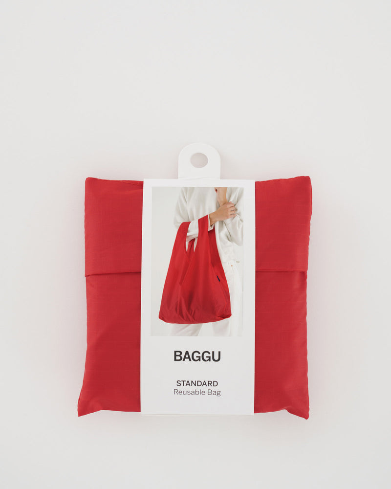 BAGGU Standard Shopper Red