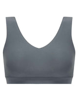 Chantelle SOFTSTRETCH Oberteil Bustier Padded V Neck Geisha Grey I C16A10-0TE