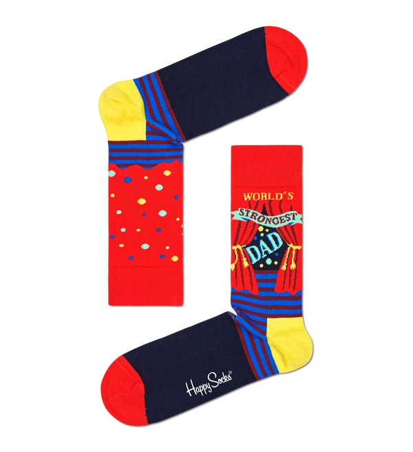 Happy Socks World´s Strongest Dad Sock I WSD01-4300