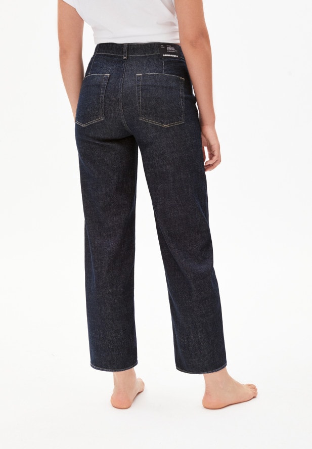 ARMEDANGELS - ALIVAA HEMP  LOOSE FIT MID WAIST AUS BIO-BAUMWOLLE-HANF MIX