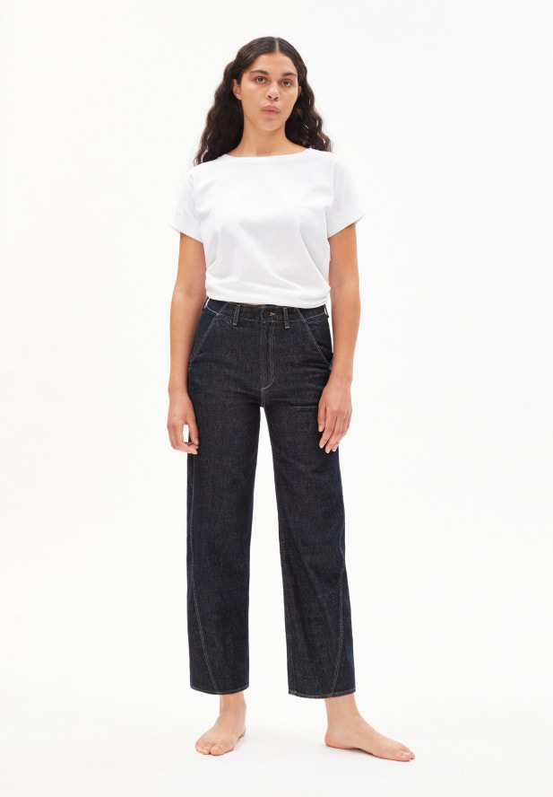 ARMEDANGELS - ALIVAA HEMP  LOOSE FIT MID WAIST AUS BIO-BAUMWOLLE-HANF MIX