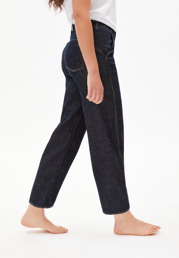 ARMEDANGELS - ALIVAA HEMP  LOOSE FIT MID WAIST AUS BIO-BAUMWOLLE-HANF MIX