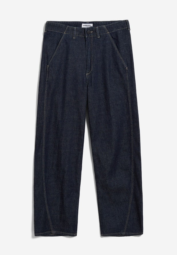 ARMEDANGELS - ALIVAA HEMP  LOOSE FIT MID WAIST AUS BIO-BAUMWOLLE-HANF MIX