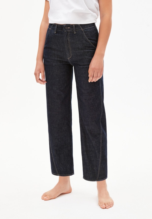 ARMEDANGELS - ALIVAA HEMP  LOOSE FIT MID WAIST AUS BIO-BAUMWOLLE-HANF MIX