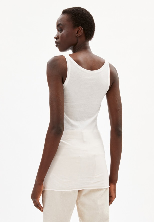 ARMEDANGELS - BEAA SOFT TOP AUS BIO-BAUMWOLLE off white