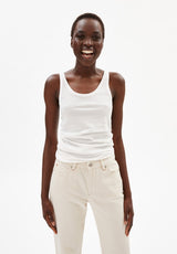 ARMEDANGELS - BEAA SOFT TOP AUS BIO-BAUMWOLLE off white