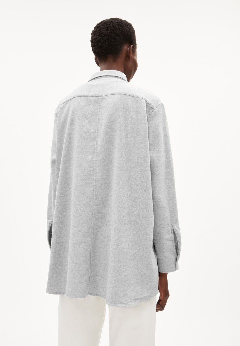 ARMEDANGELS - EALGAA BRUSHED Bluse Relaxed Fit
