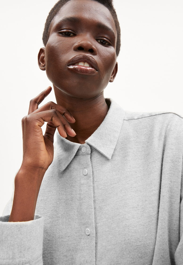 ARMEDANGELS - EALGAA BRUSHED Bluse Relaxed Fit