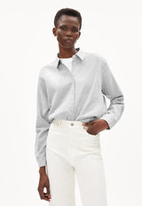 ARMEDANGELS - EALGAA BRUSHED Bluse Relaxed Fit