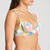 Marie Jo Swim Tarifa Gemoldeter Bikini-Top Tropical Blossom I 1004916TBS