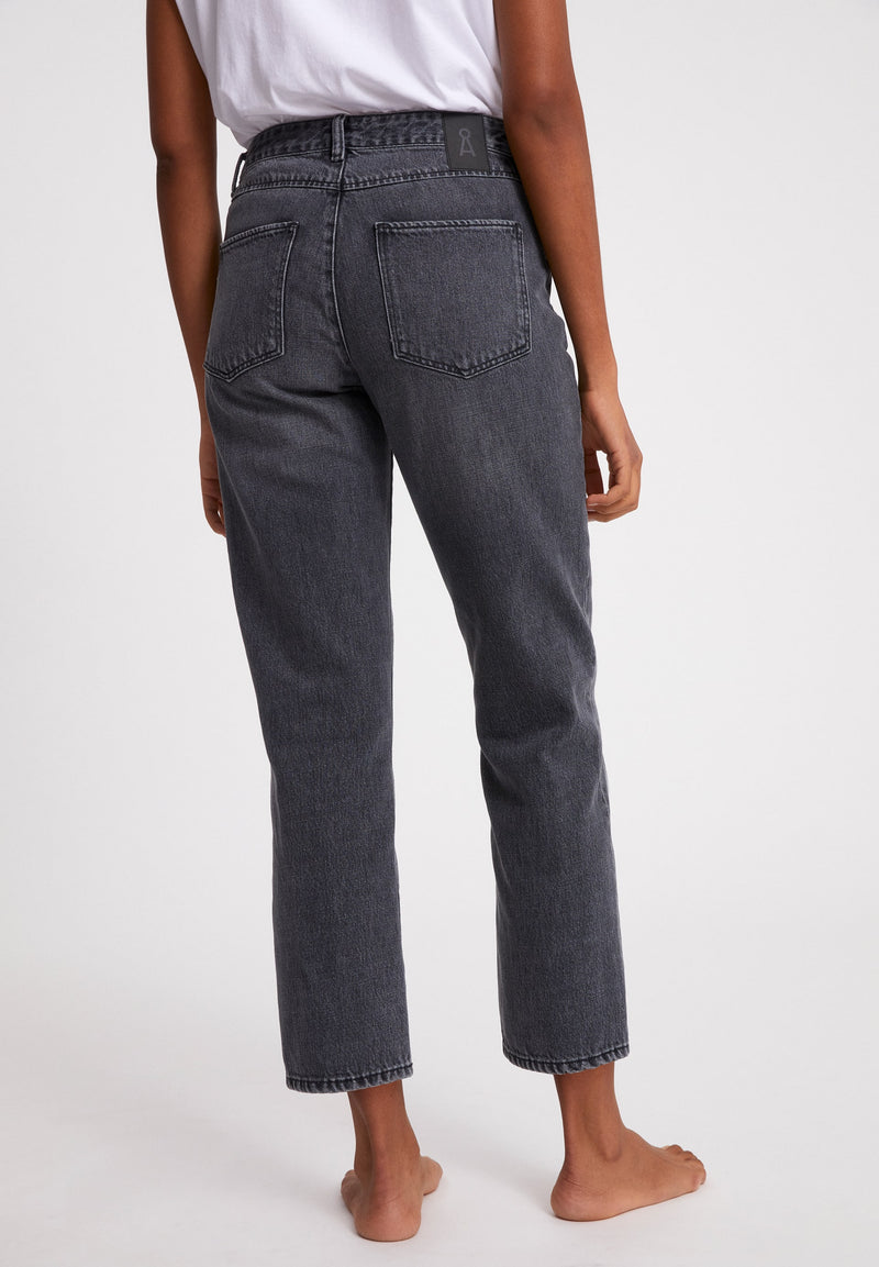 ARMEDANGELS - FJELLAA CROPPED Jeans aus Bio-Baumwolle Clouded Grey