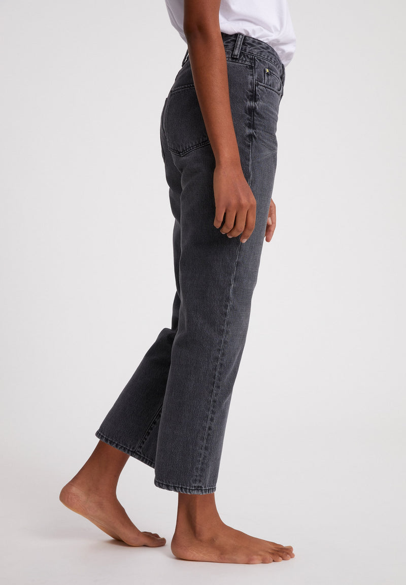 ARMEDANGELS - FJELLAA CROPPED Jeans aus Bio-Baumwolle Clouded Grey