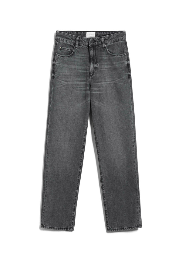 ARMEDANGELS - FJELLAA CROPPED Jeans aus Bio-Baumwolle Clouded Grey