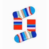 Happy Socks Stripe Half Crew Sock