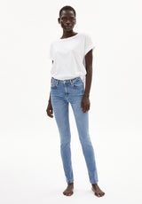 ARMEDANGELS - TILLAA X STRETCH Skinny Fit Mid Waist Sky Blue