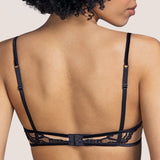 Andres Sarda RENATA Unterlegter BH Schwarz I 3310316ZWA
